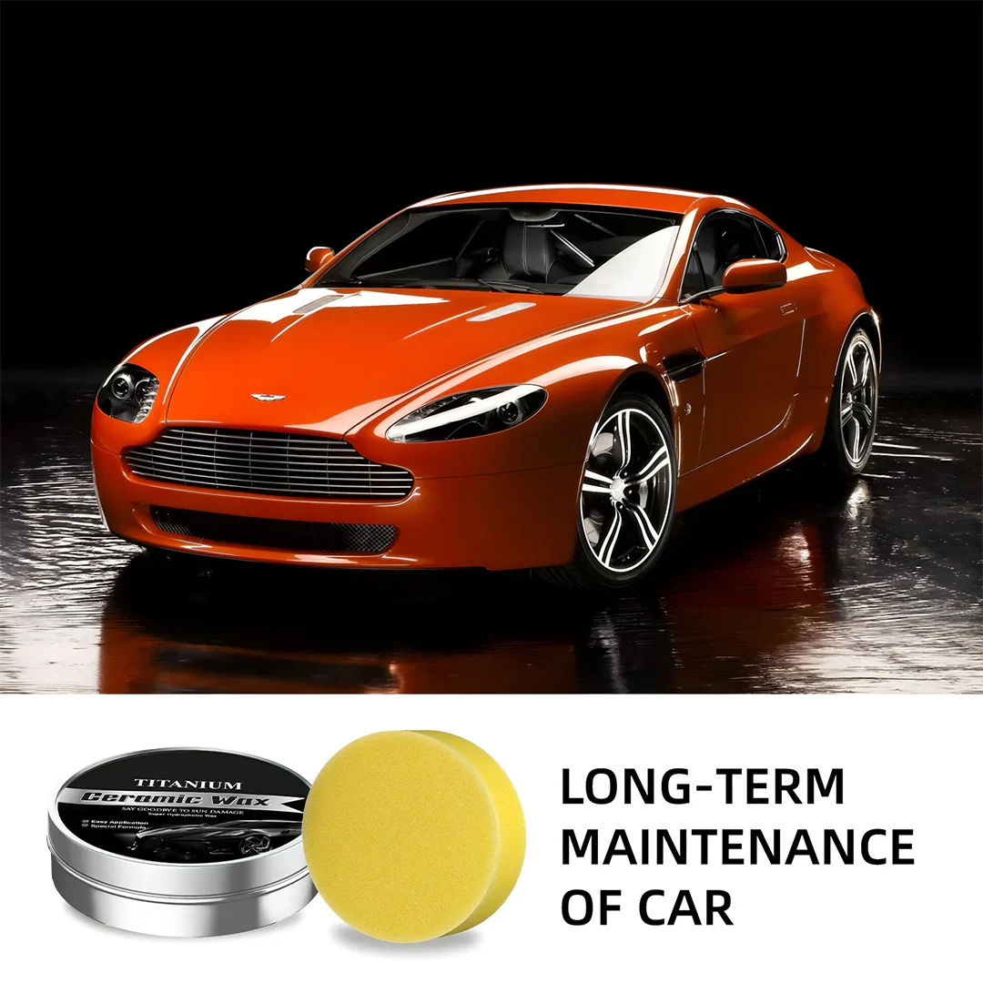 Titanium Ceramic Wax Cream Mirror Shine. 15 Minutes. Lasts a Year.