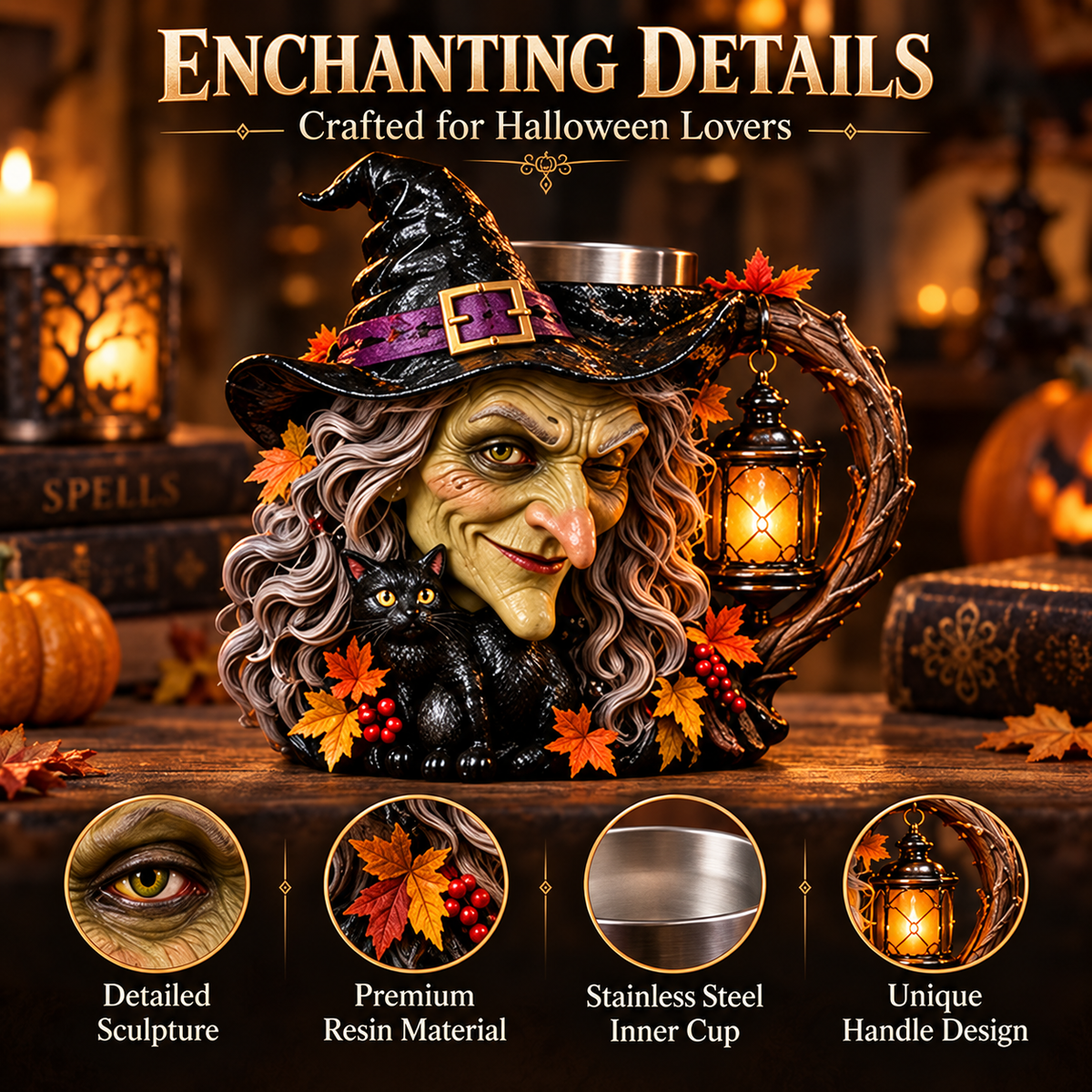 👻 Halloween Limited Edition |Haunted Spirits™ 3D Halloween Mug Collection🎃
