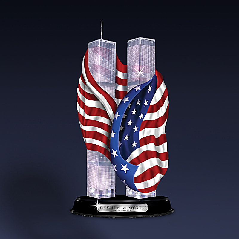 Patriotic Sculptures In Remembrance Of September 11