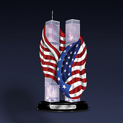 Patriotic Sculptures In Remembrance Of September 11