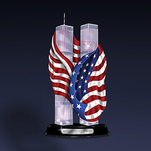 Patriotic Sculptures In Remembrance Of September 11