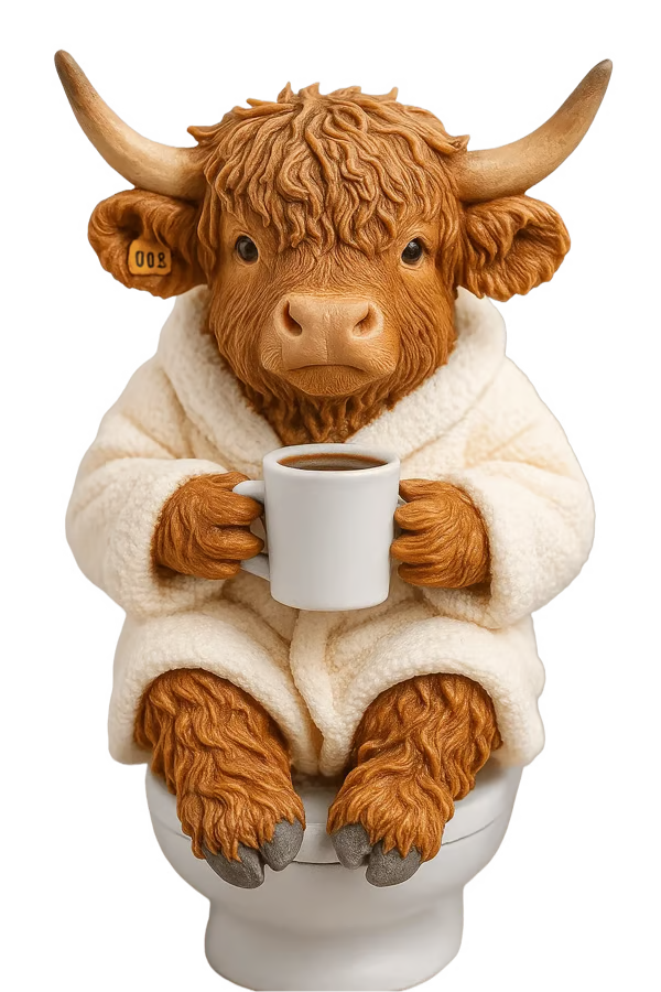 🎄 24 Days of Highland Cow Christmas Advent Calendar 2026 | 24 Unique 3D Cow Figures