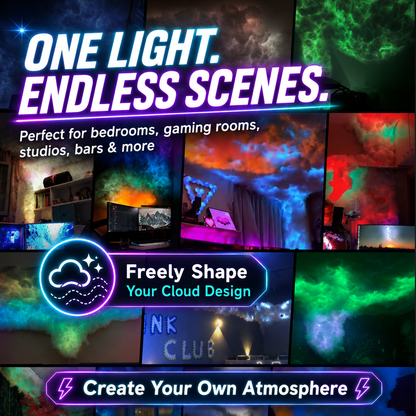 🔥 The Coolest Room Upgrade of 2026，DIY Thundercloud Lamp | Turn Any Room Into A Glowing Atmosphere ☁️⚡