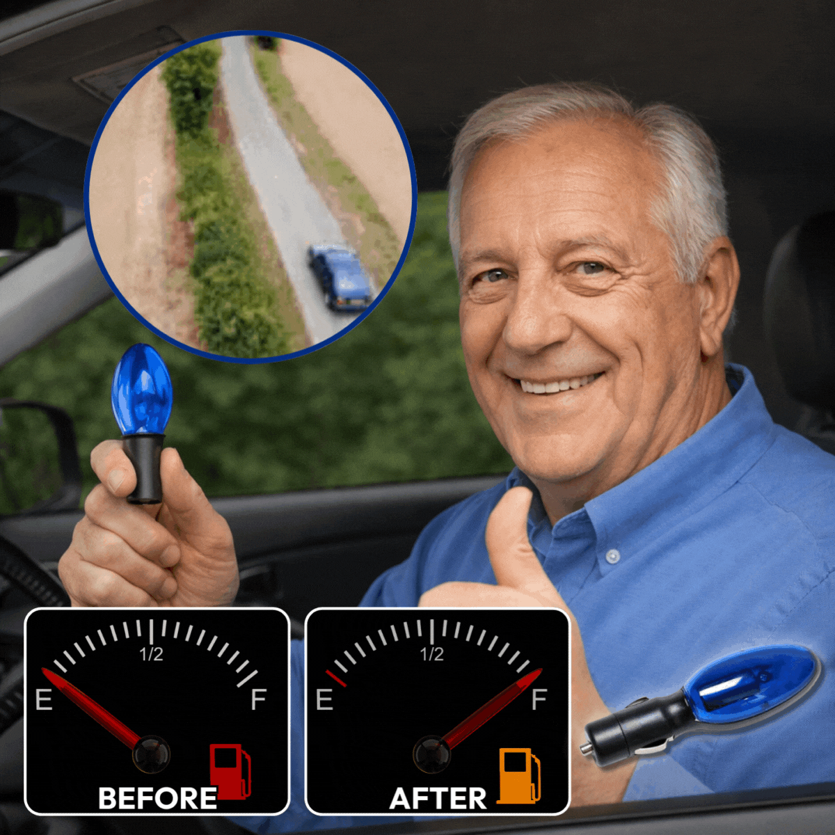 🔥Last Day 70% OFF🔥🚗Saves 30% on fuel consumption. — Plug-and-Play Fuel Saver: Drive Further, Improve Fuel Efficiency