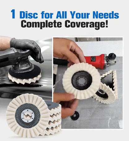 🔥LAST DAY -BUY 1 GET 1 FREE🔥Wool Felt Flap Polishing Disc