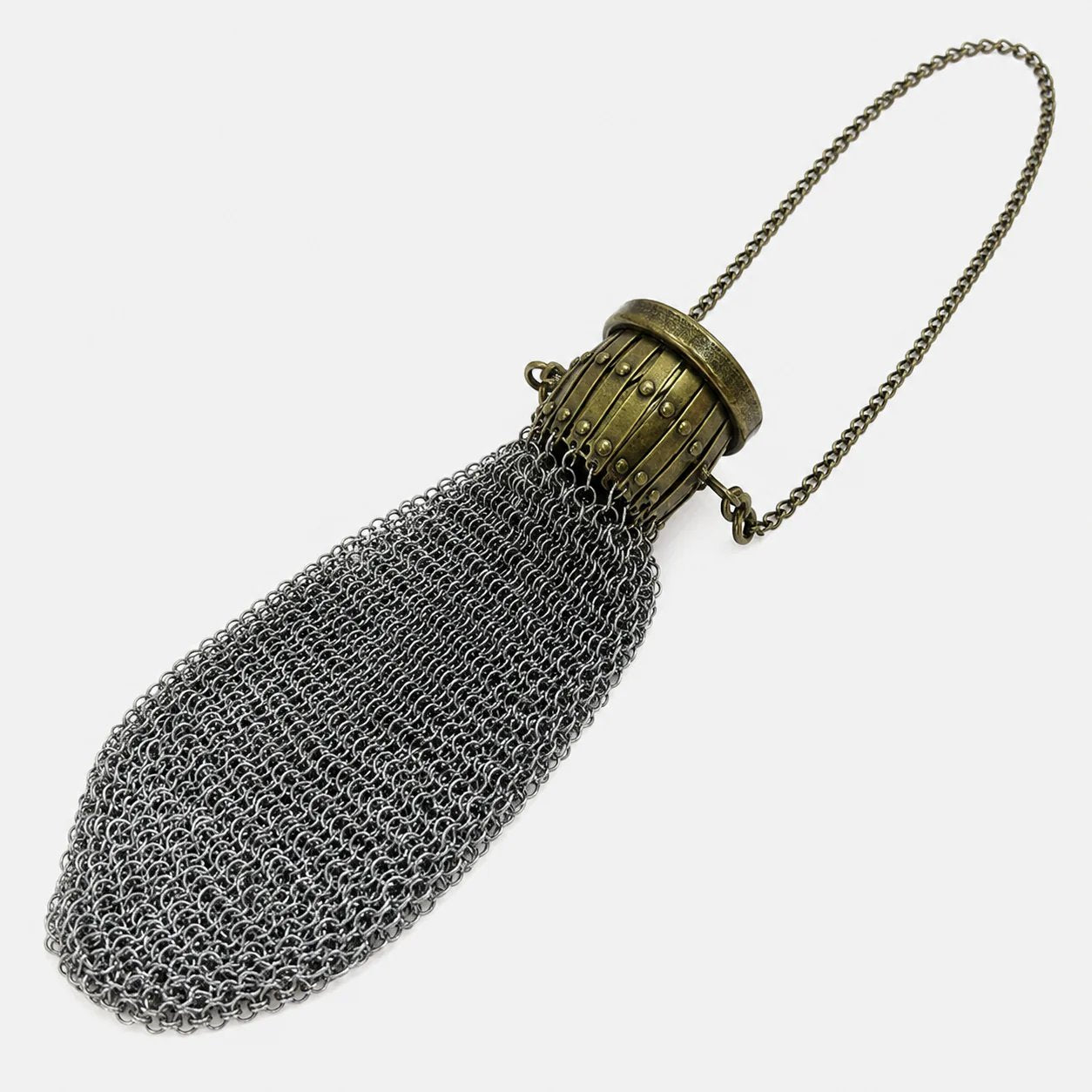 🔥🪙Vintage-Inspired Metal Mesh Coin Purse – Expandable Stainless Steel Pocket Wallet &amp; Collectible Gift - Silver