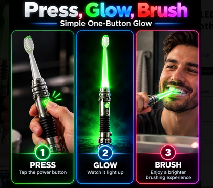 LED Glow Toothbrush – Make Brushing Fun Again ✨