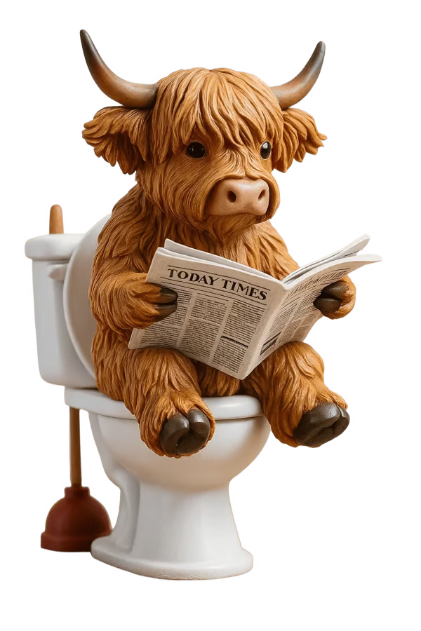 🎄 24 Days of Highland Cow Christmas Advent Calendar 2026 | 24 Unique 3D Cow Figures