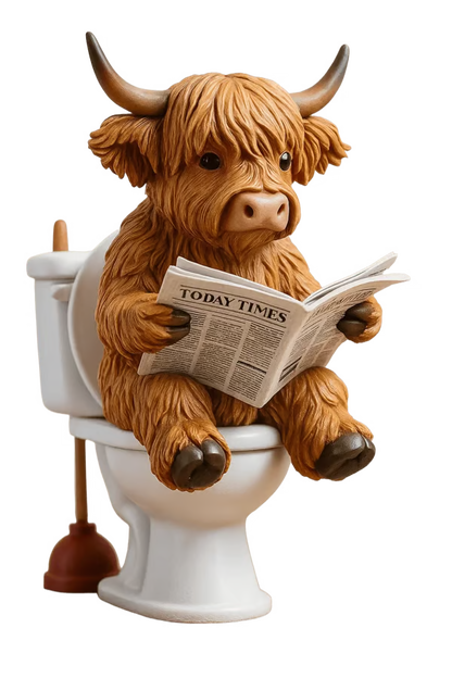 🎄 24 Days of Highland Cow Christmas Advent Calendar 2026 | 24 Unique 3D Cow Figures