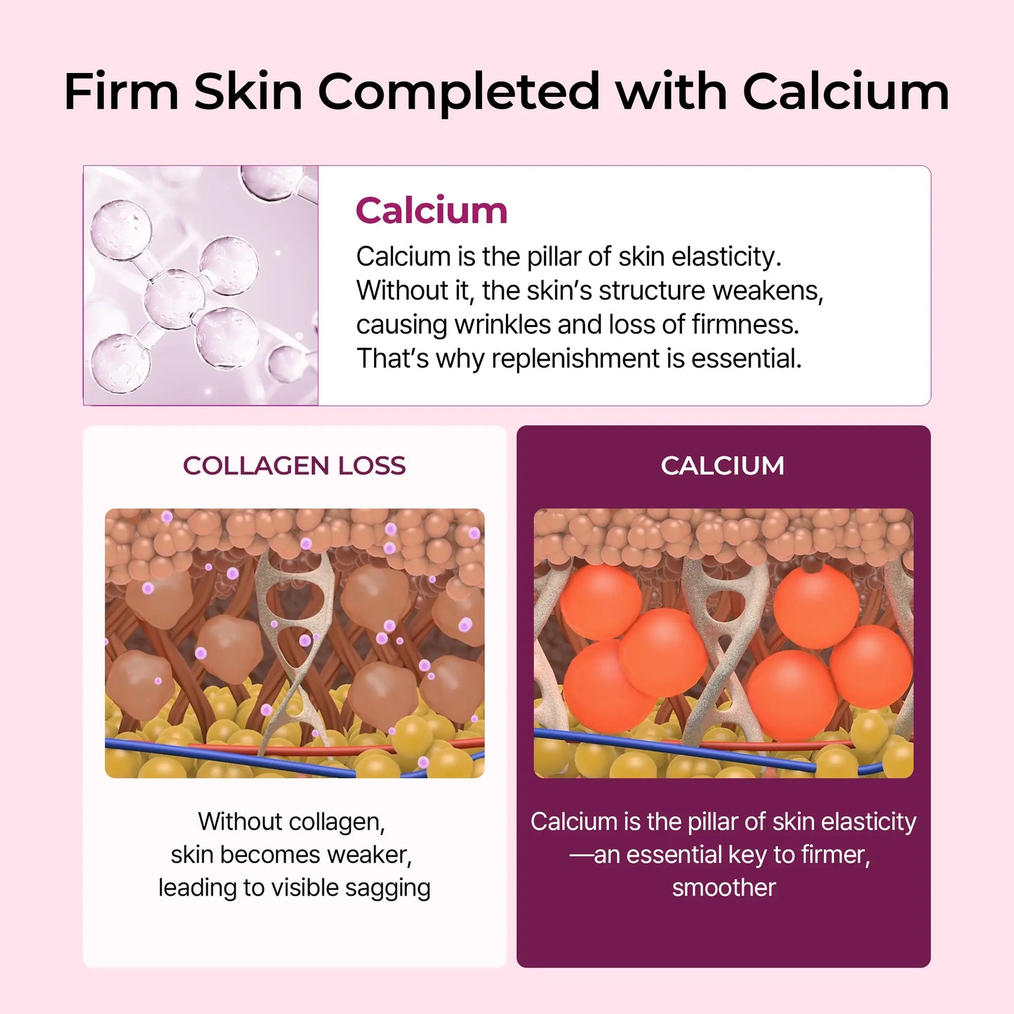 🔥Free Shipping-Calcium Collagen Skin Firming Set for Pores and Volume