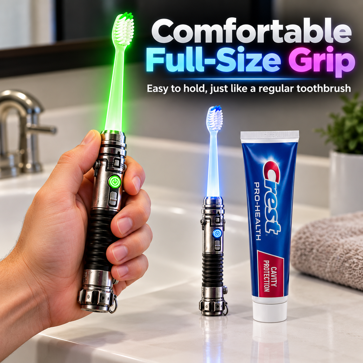 LED Glow Toothbrush – Make Brushing Fun Again ✨