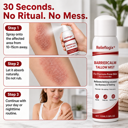 💥75K+ SOLD⚡Relieflogix® BarrierCalm Tallow Mist