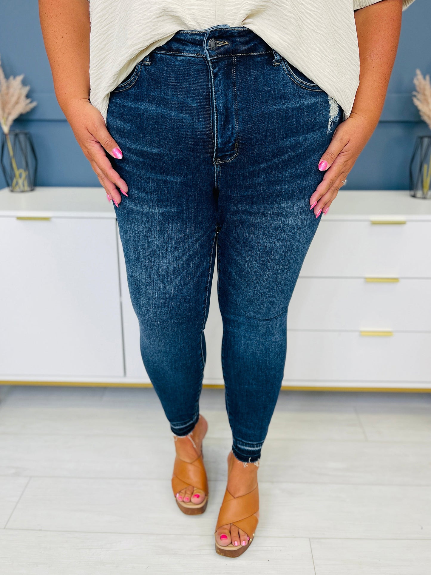 Tummy Control Skinny Jeans (Buy 2 Free Shipping)