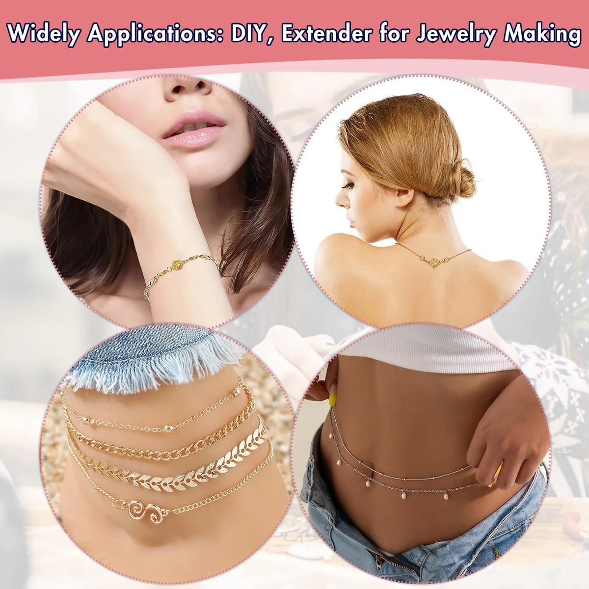 🔥🔥Magnetic Necklace Clasps and Closures