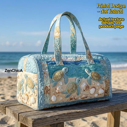 Unisex Boho Quilted Travel Bag Lightweight Weekender