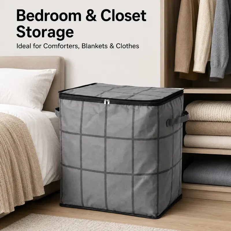 💥75K+ SOLD⚡XXL Foldable Storage Bag with Reinforced Handles