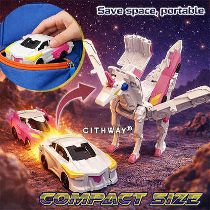 Rovzor® Magnetic Dino Transformer Car