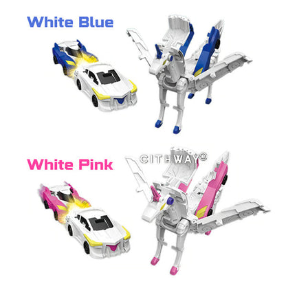 Rovzor® Magnetic Dino Transformer Car