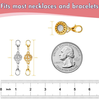 🔥🔥Magnetic Necklace Clasps and Closures