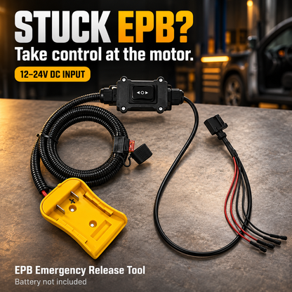 🔧 12–24V EPB Emergency Release Tool | Forward & Reverse Control