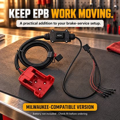 🔧 12–24V EPB Emergency Release Tool | Forward & Reverse Control