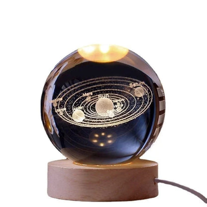 (🔥Hot Sale🔥 Buy More Save More!) 3D Planet Crystal Ball🪐