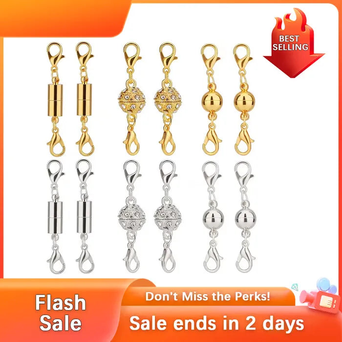 🔥🔥Magnetic Necklace Clasps and Closures
