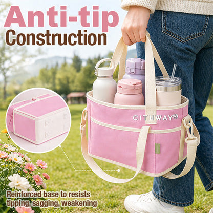 Rovzor® 4-grid Insulated Drink Bottle Carrier Bag