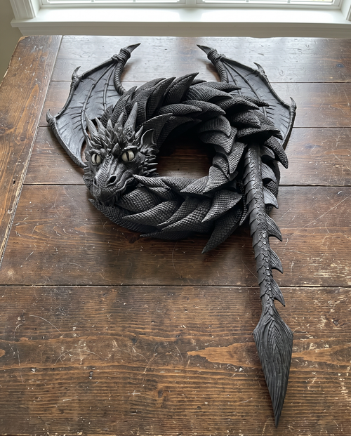 ⏰️Flash Sale 50% OFF💥WreathsByEdmund | Handmade Dragon Wreaths