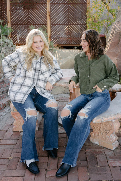 High Waist 90's Ripped Straight Jeans (Buy 2 Free Shipping)