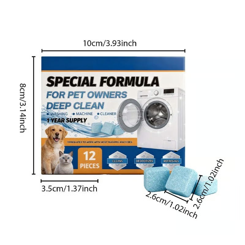 🔥Last Day 70% OFF 💦Washing Machine Cleaning Tablets