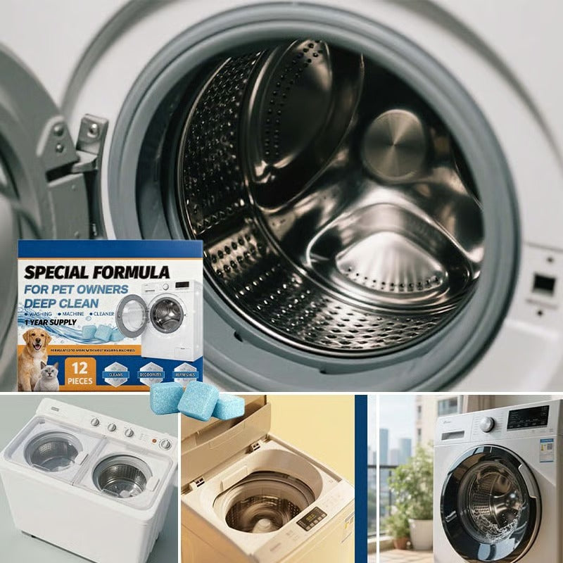 🔥Last Day 70% OFF 💦Washing Machine Cleaning Tablets