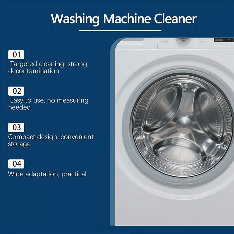 🔥Last Day 70% OFF 💦Washing Machine Cleaning Tablets
