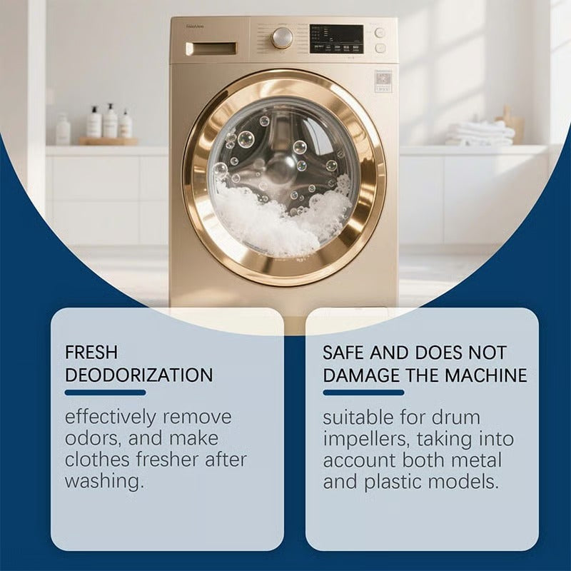 🔥Last Day 70% OFF 💦Washing Machine Cleaning Tablets