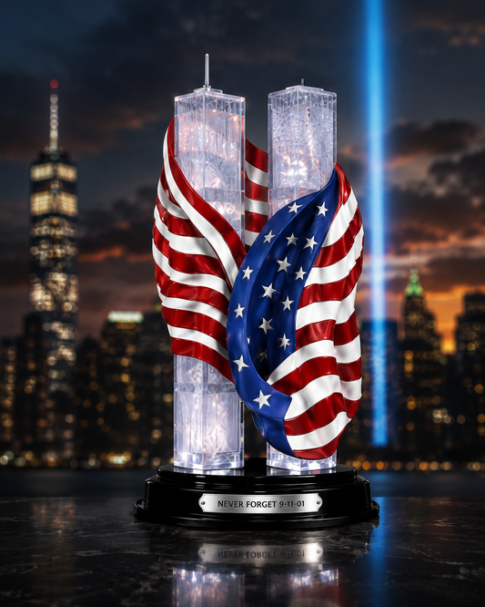 💥Patriotic Sculptures In Remembrance Of September 11