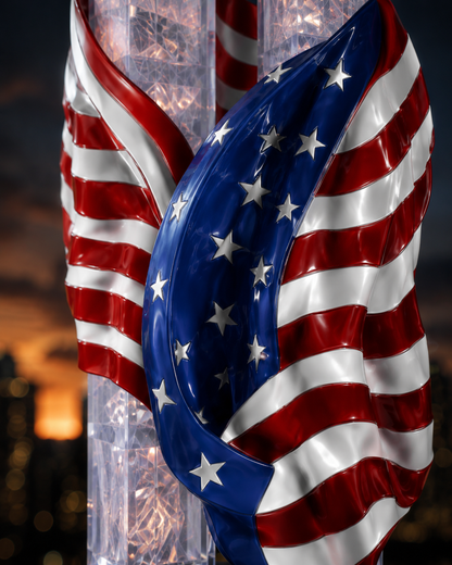 💥Patriotic Sculptures In Remembrance Of September 11