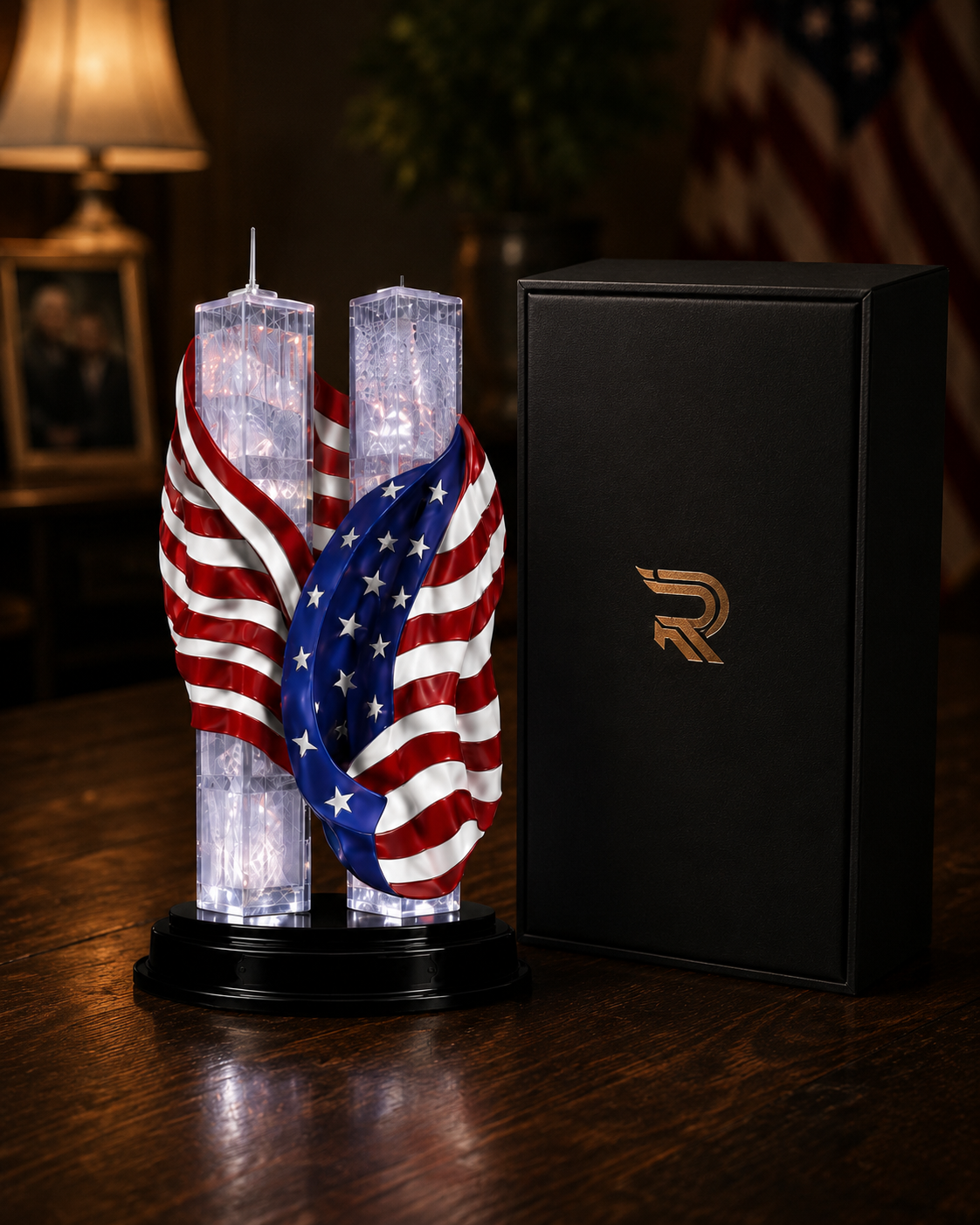 Gift ready memorial sculpture