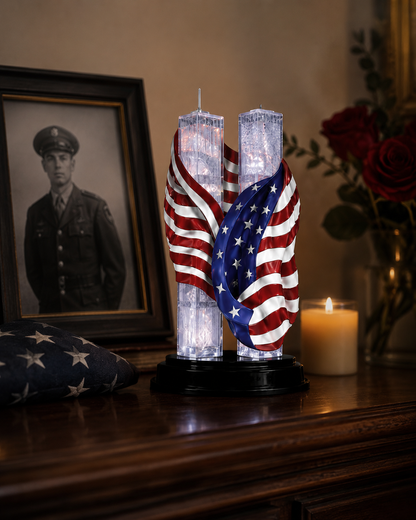💥Patriotic Sculptures In Remembrance Of September 11