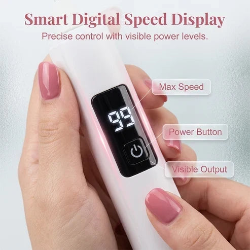 ⏰️Flash Sale 50% OFF💥Professional Ultra-Safe LED Electric Nail Grinder