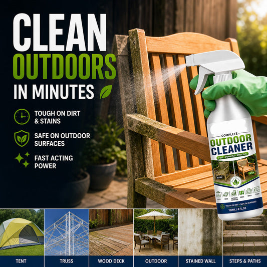 🔥BUY 1 GET 1 FREE🔥Multi-Surface Outdoor Cleaning Spray & 120ml+towel