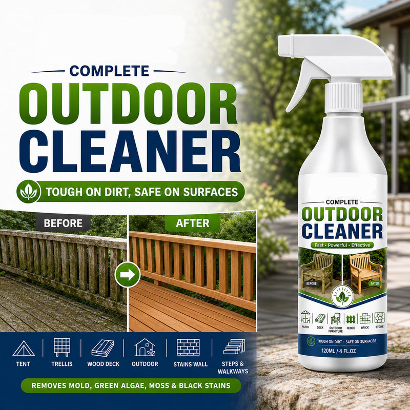 🔥BUY 1 GET 1 FREE🔥Multi-Surface Outdoor Cleaning Spray & 120ml+towel
