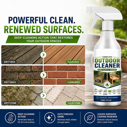 🔥BUY 1 GET 1 FREE🔥Multi-Surface Outdoor Cleaning Spray & 120ml+towel